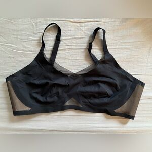 Honey love Crossover Bra size Large in Black